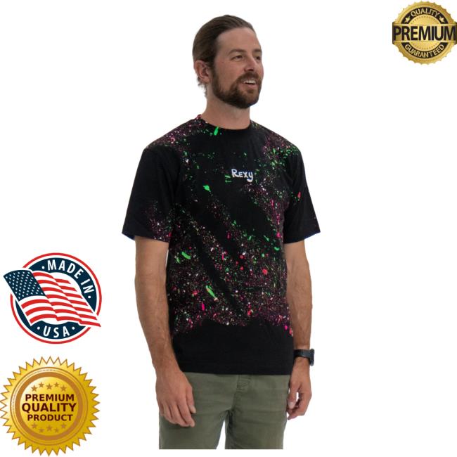 How Ridiculous Explosion Splatter Black Shirt