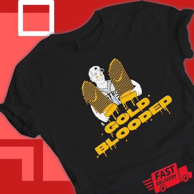 Houston Astros Champions Gold Blooded Shirt