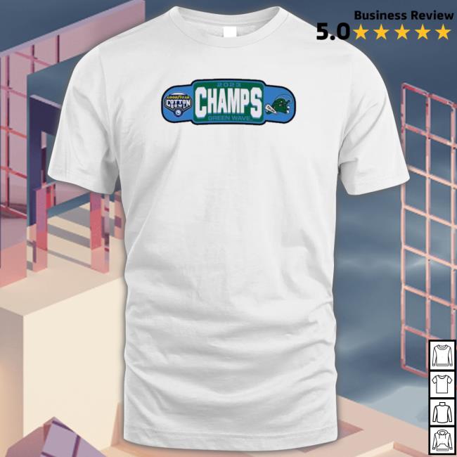 Official Champions 2023 Green Wave Shirts