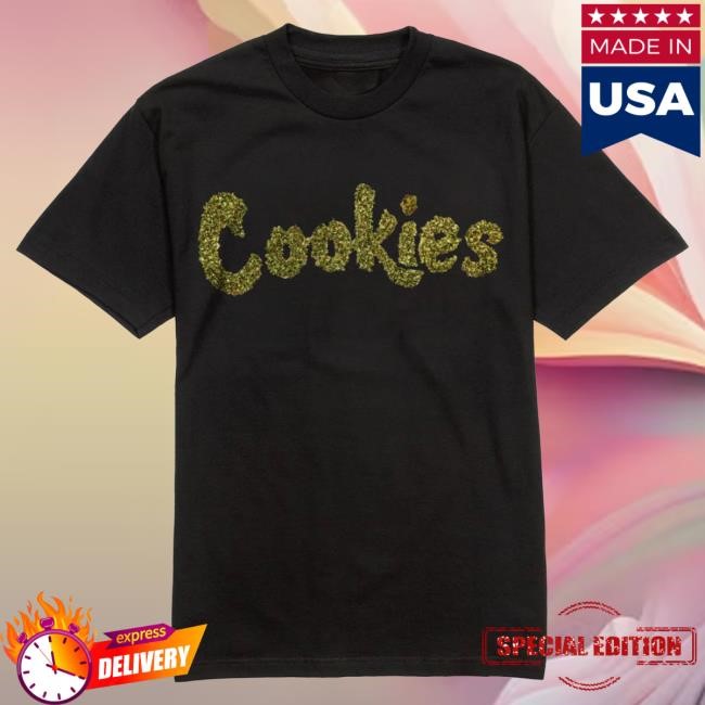 Official Cookies Sf Original Logo Flower Filled Logo T Shirt