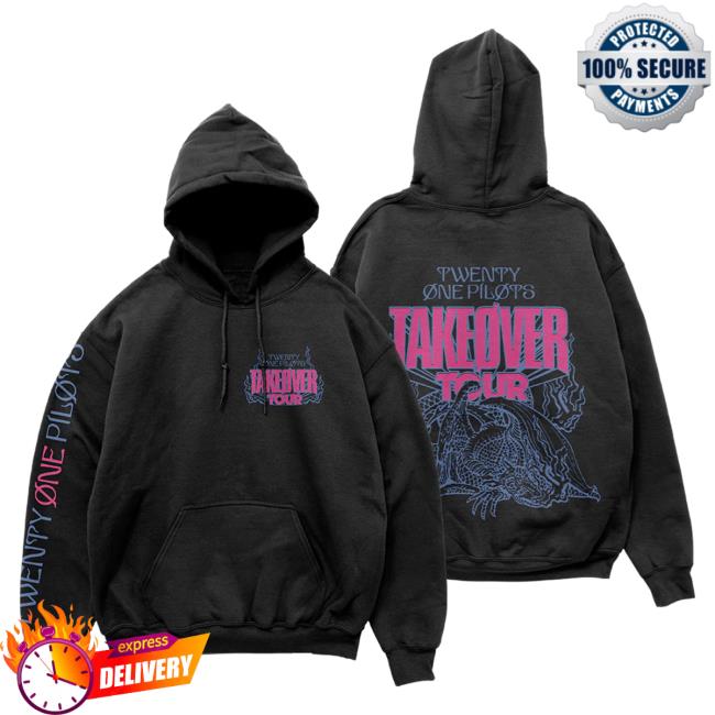 Official 21 Pilots Apparel Clothing Store Merch Twenty One Pilots Takeover Tour Hoody TwentyOnePilots 21Pilots Shop