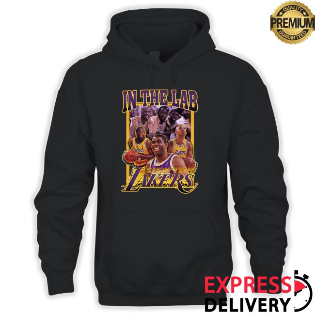 Official lakers in the lab The Legends Tee - Showtime Lakers T-Shirt