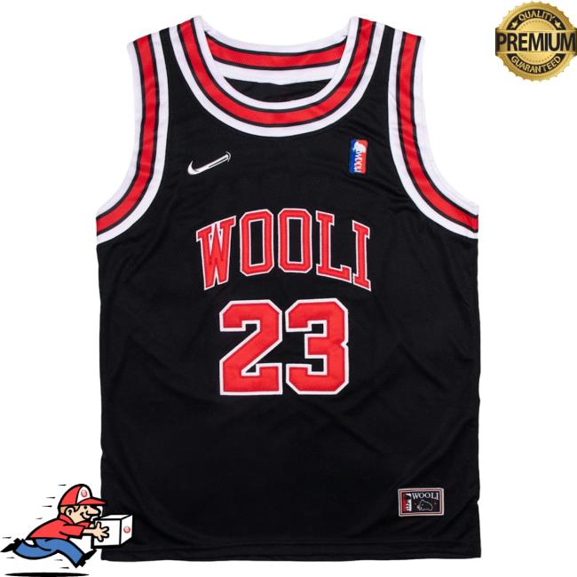 Official Wooli Merch Bar Woolidrop Wooli Black Chicago Basketball Jersey Shirt Wooli Music MerchBar