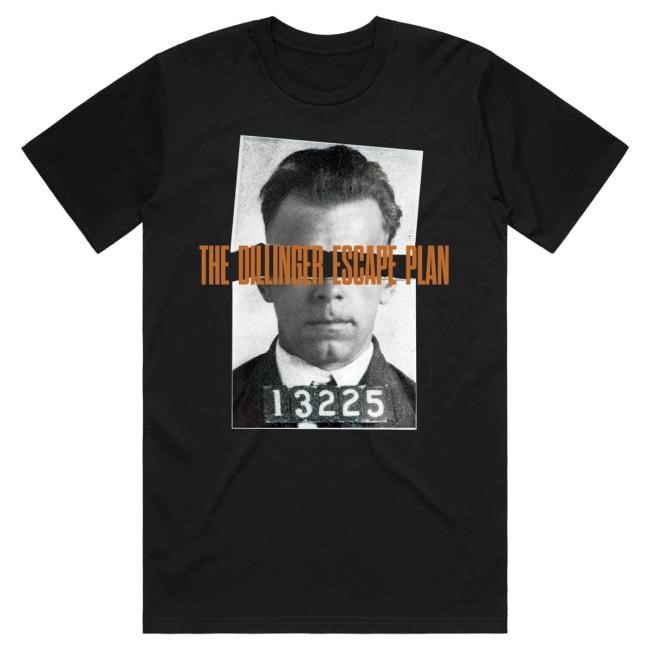 Official Sumerian Records Merch Store The Dillinger Escape Plan - Mug Shot Shirt