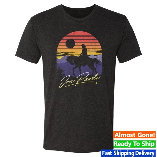 Official Jon Pardi Merch Store Jon Pardi Ride Scene Tshirt