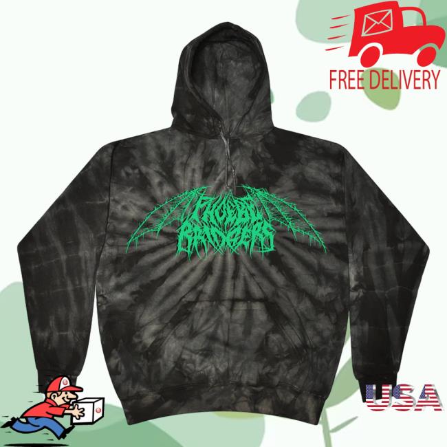 Phoebe Bridgers Store Shop Black Tie Dye Metal Hoodie Phoebebridgers Merch