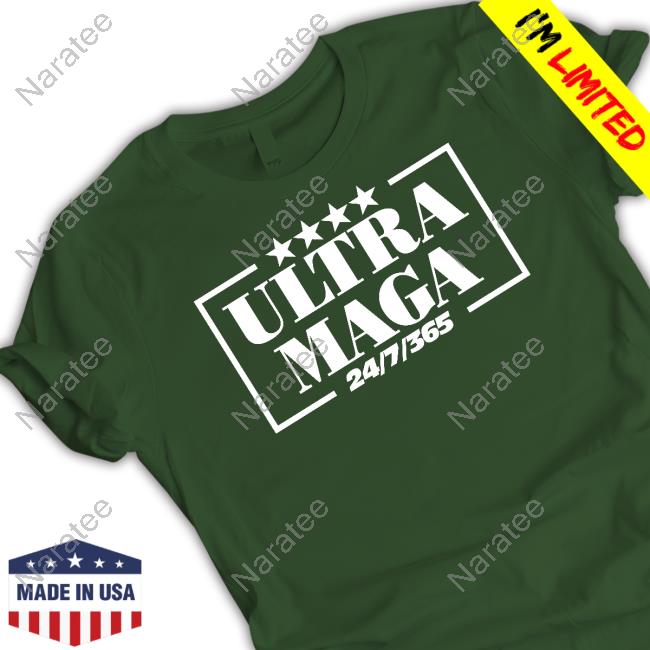 American Dirt Merch Ultra Maga 24/7/365 Hoodie Merican Af