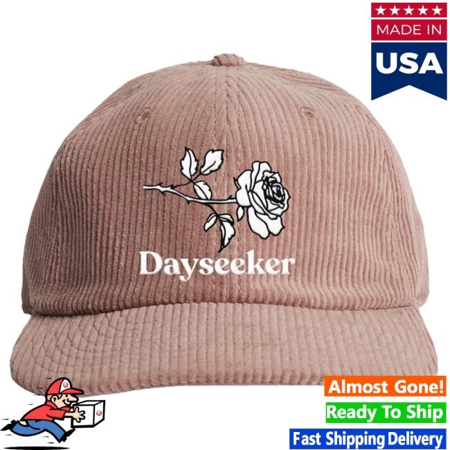 Dayseeker Pink Corduroy Cap Dayseeker Merch