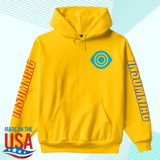 Official Insomniac Shop Merch Store InsomniacShop Insomniac Eye Hooded Sweatshirt