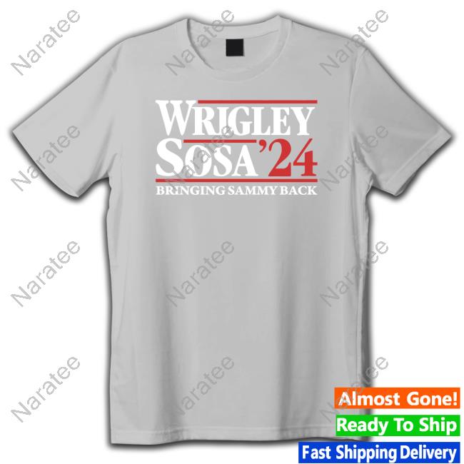 Obvious Shirts Merch Wrigley Sosa Bringing Sammy Back In 2024 Long Sleeved T Shirt