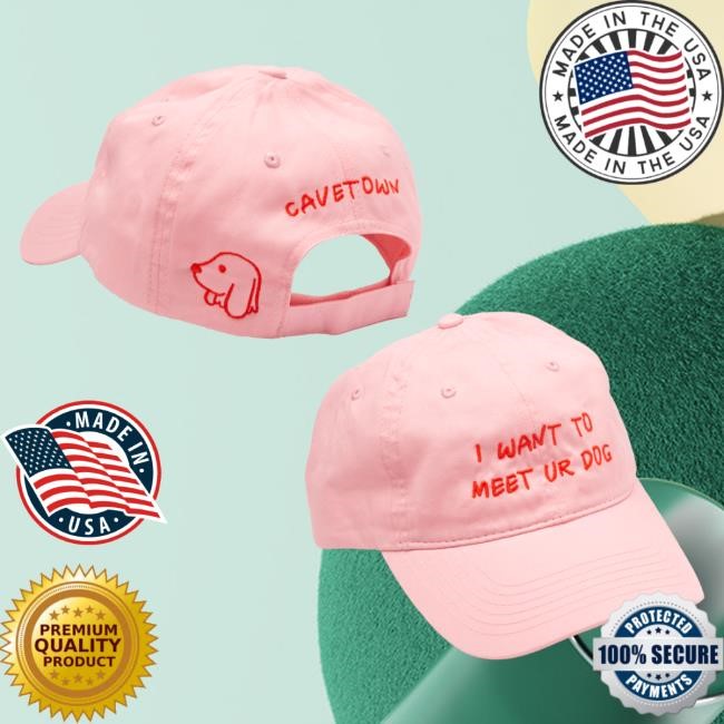 Official Cavetown Merch I Want To Meet Your Dog Hat