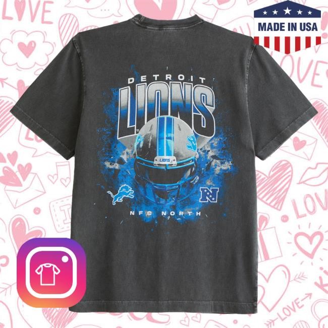 Official Abercrombie And Fitch Apparel Clothing Merch Detroit Lions Graphic T Shirt Abercrombie Store Shop