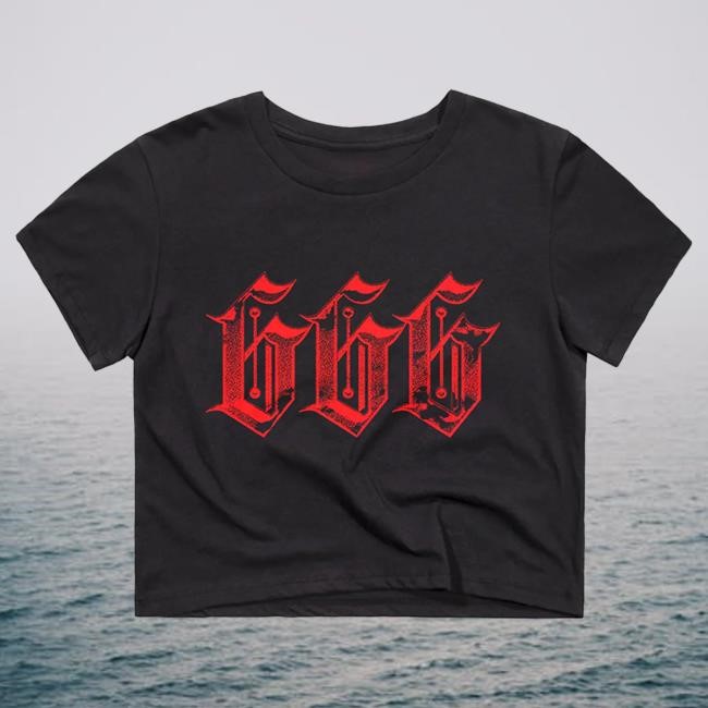 Blackcraft 666 Crop Top Tee