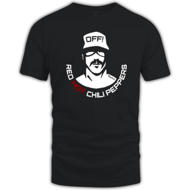 Off Red Hot Chili Peppers Anthony Kiedis Fanart Tee Shirt