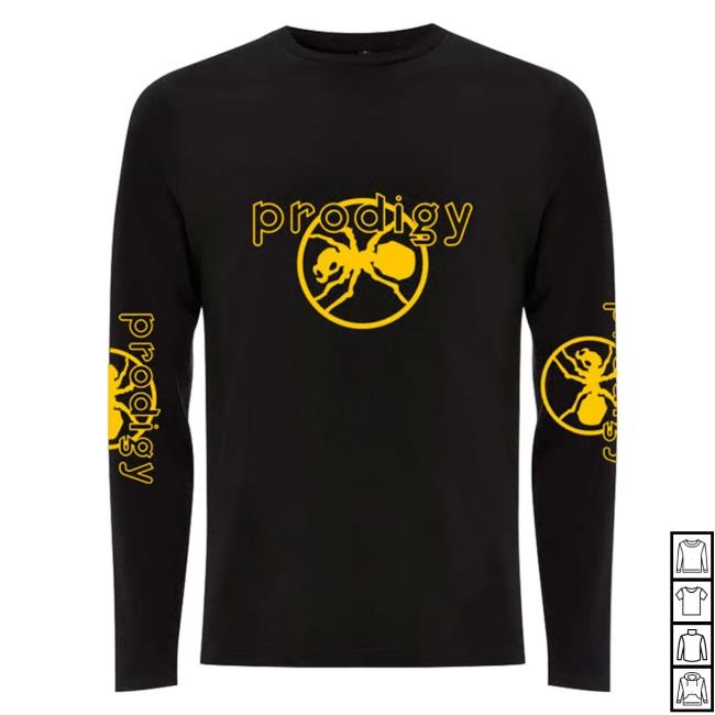 Official The Prodigy Store Shop The Prodigy Logo LS T Shirt