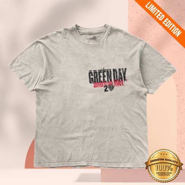 Official Green Day Apparel Store Jesus of Suburbia 20 Shirt Green Day