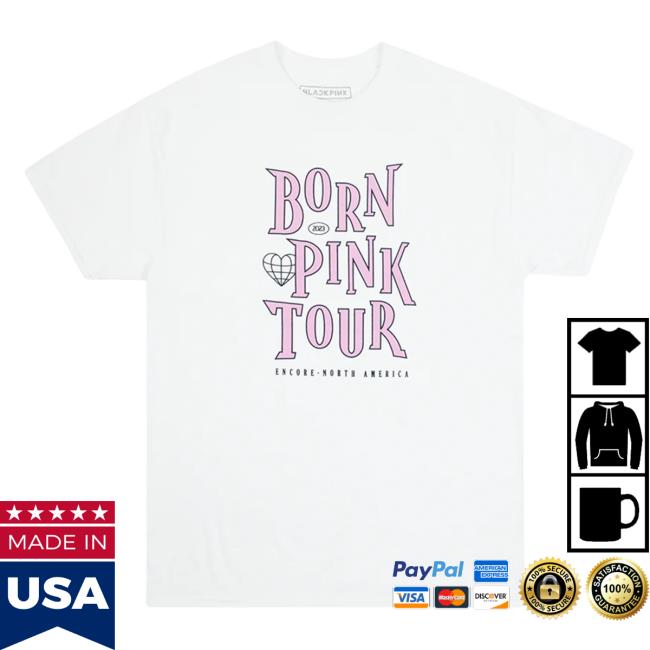 Born Pink Encore White Sweatshirt