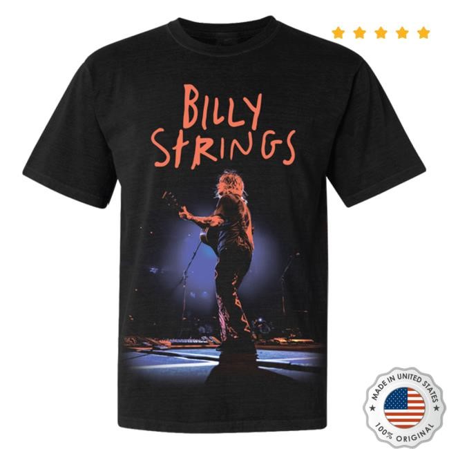 Billy Strings - Live Vol. 1 Shirt New Black | Billy Strings Clothing Shop Kurtisconner