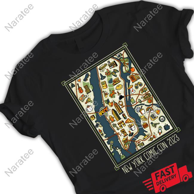 New York Comic Con Merch City Map Cap