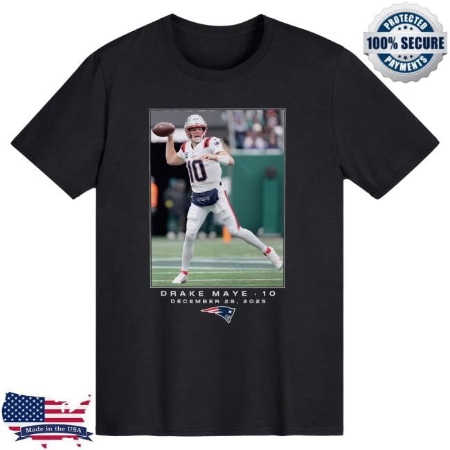 Drake Maye New England Patriots NFL Football NFL Long Sleeve