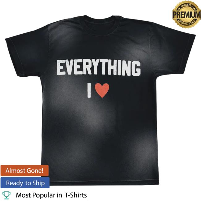 Official Morgan Wallen Merch Store Morgan Wallen Everything I Heart Popover Shirt Morgan Wallen Apparel Clothing Shop MorganWallen