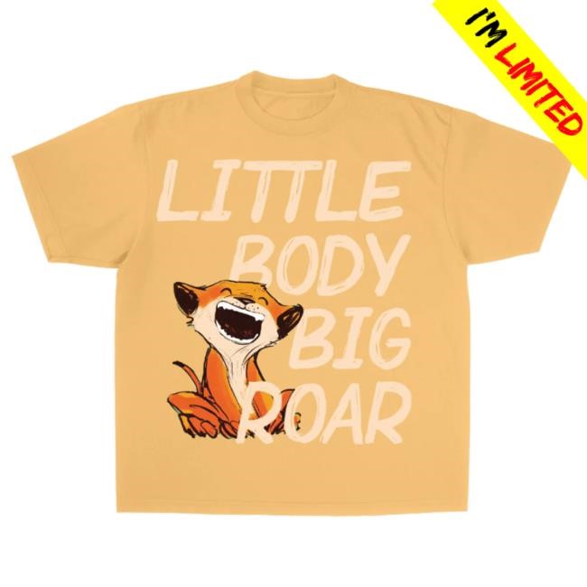 Official Brandon Lake Merch Store Little Lion Lungs - Kids Top Shirt- Little Body Big Roar