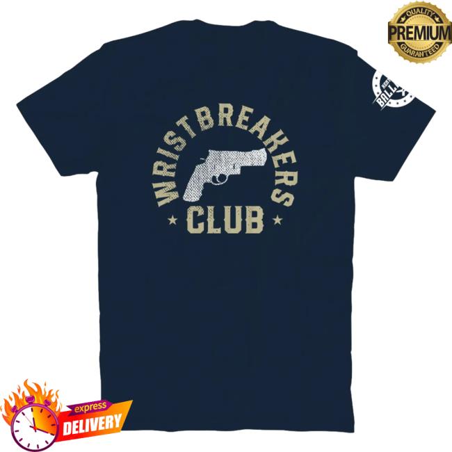 Official Kentucky Ballistics Merch Bunker Branding Kentucky Ballistics Wristbreaker Club T-Shirts Navy BunkerBranding KentuckyBallistics