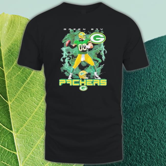 Green Bay Packers Player 00 Logo Hooded Sweatshirt