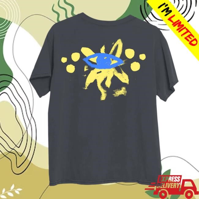 Eye Hand-Painted T Shirt - The War On Drugs