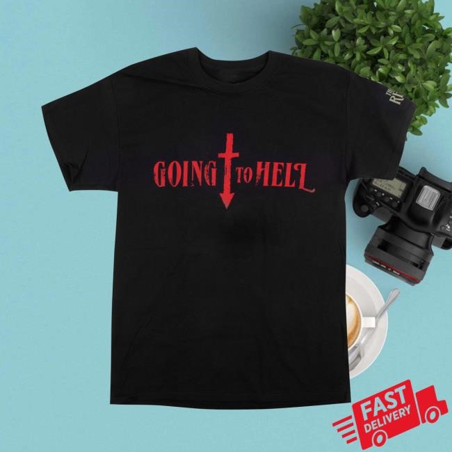 Red Going To Hell Black New Shirt The Pretty Reckless