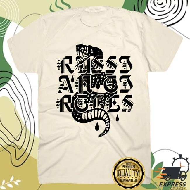 Official Hellomerch Russian Circles Orion Serpent Natural T-Shirt Hello Merch