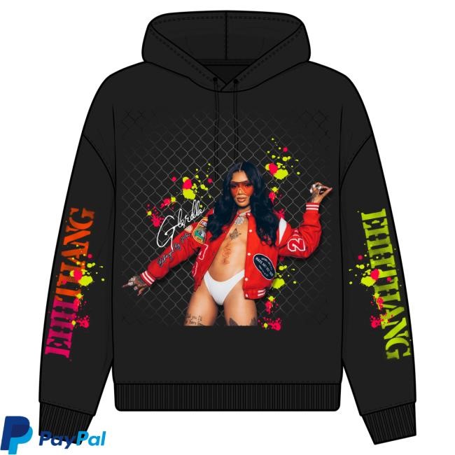Official GloRilla Merch Store Ehhthang Ehhthang Popover Sweatshirt GloRilla Apparel Clothing Shop Glo Rilla