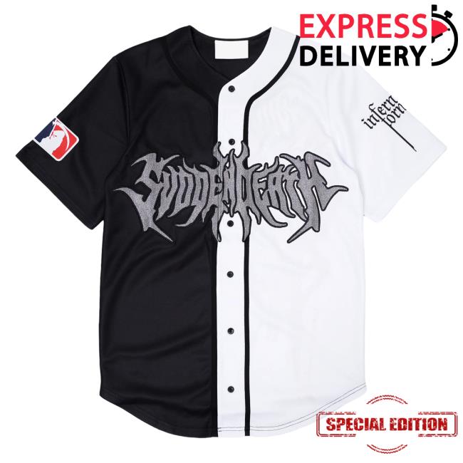 Official Svdden Death Merch Infernal Torment - Baseball Jersey