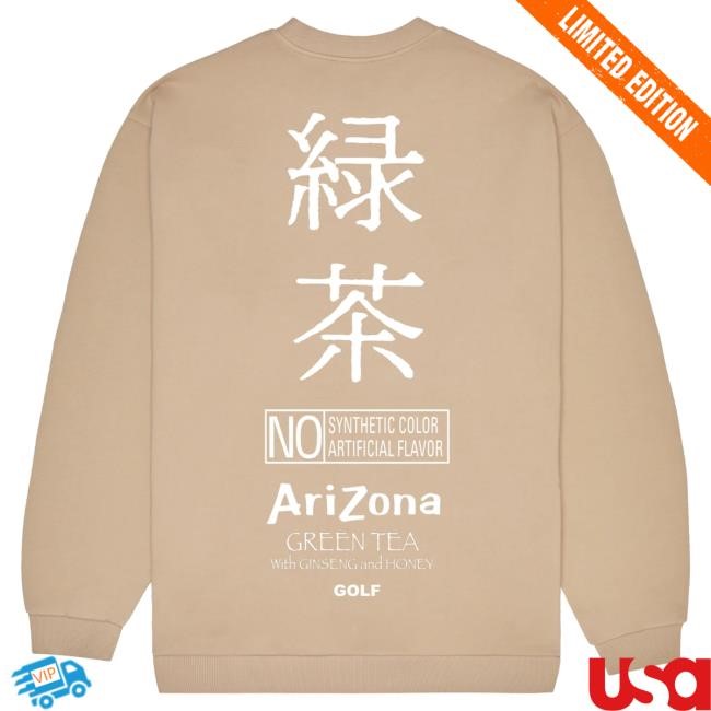 Official Tyler The Creator Merch Arizona Sweatshirt by Golf Wang