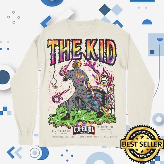 Planet Euphoria Merch Ken Griffey Rainbow Edition Long Sleeve #/100 – Euphoria Shop