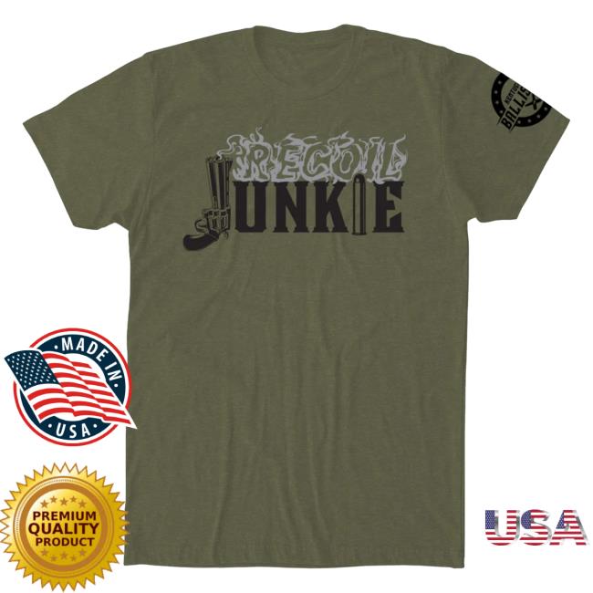 Official Kentucky Ballistics Merch Recoil Junkie Top Shirt Kentucky Ballistics Clothing Shop