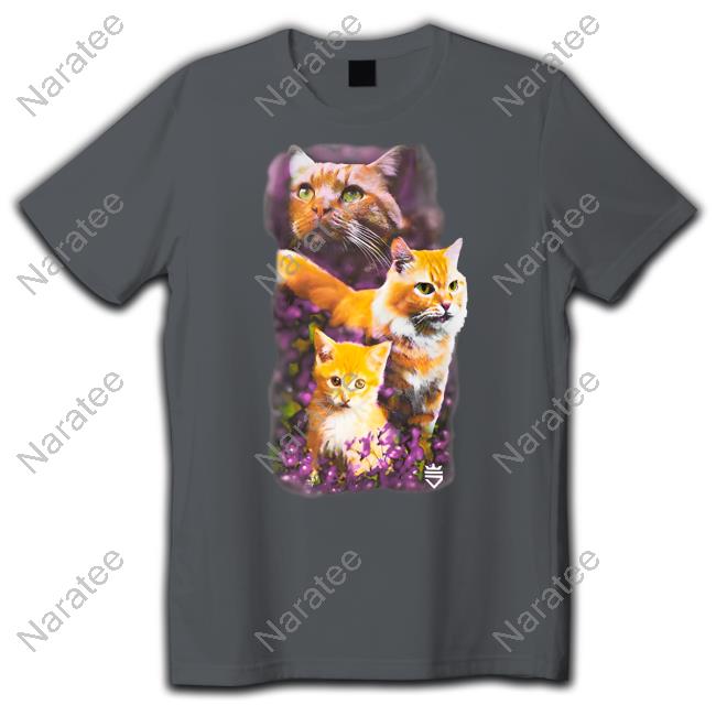 Official Scump Essentials Grey Cat Tee