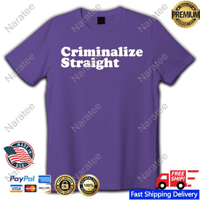 Official Crooked Store Criminalize Straight Shirt