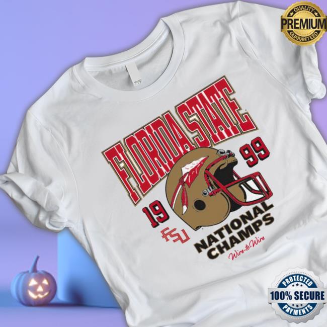 Florida State 1999 National Champs Hooded Sweatshirt Florida State 1999 National Champs Crewneck Sweatshirt