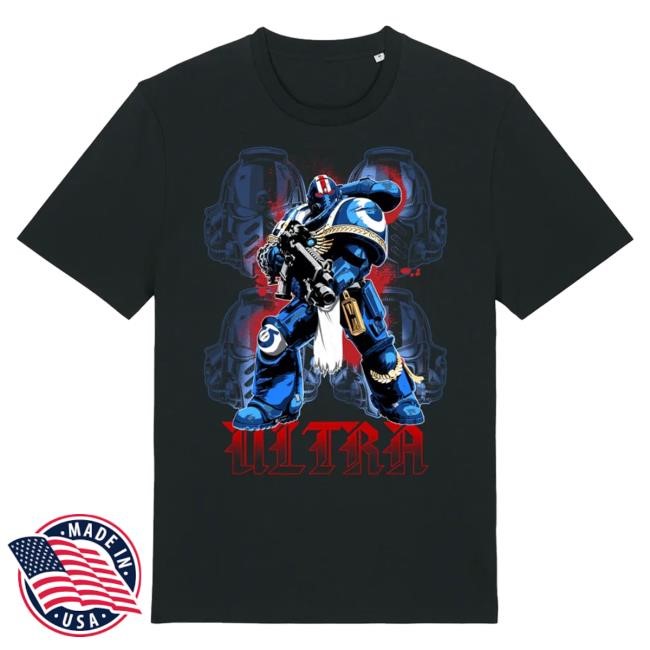 Street Icon Style Space Marine 2 Ultra Warhammer Shirt