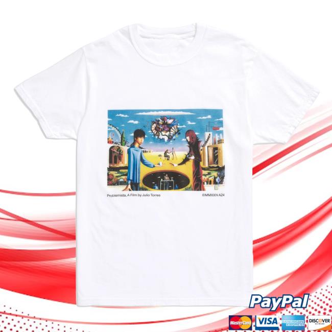 A24 Films Merch Shop Problemista Mural Tee Shirt