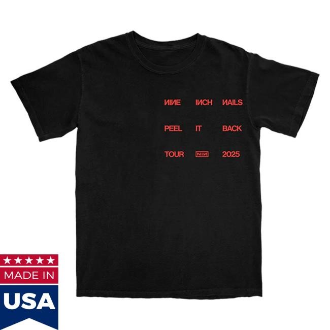 Nine Inch Nails Tour Long Sleeve Tee Shirt 01