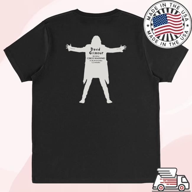 David Gilmour Luck and Strange Italian New Shirt - David Gilmour