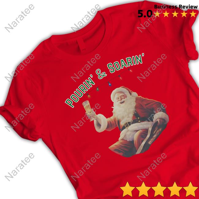 Official Shitheadsteve Merch Merry Christmas Pourin' and Soarin' Sweater