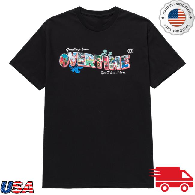 Official Rwe Merch Overtime Tv Store Greetings Attractive Shirt Overtime Tv Apparel Clothing Shop Ote Merch
