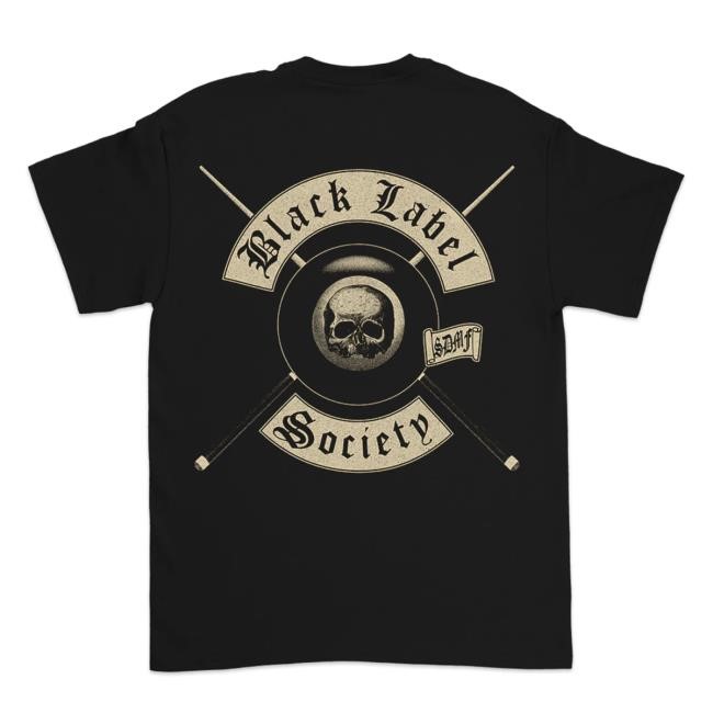 Shot To Hell Colors Short Sleeve Tee Black Label Society Shop