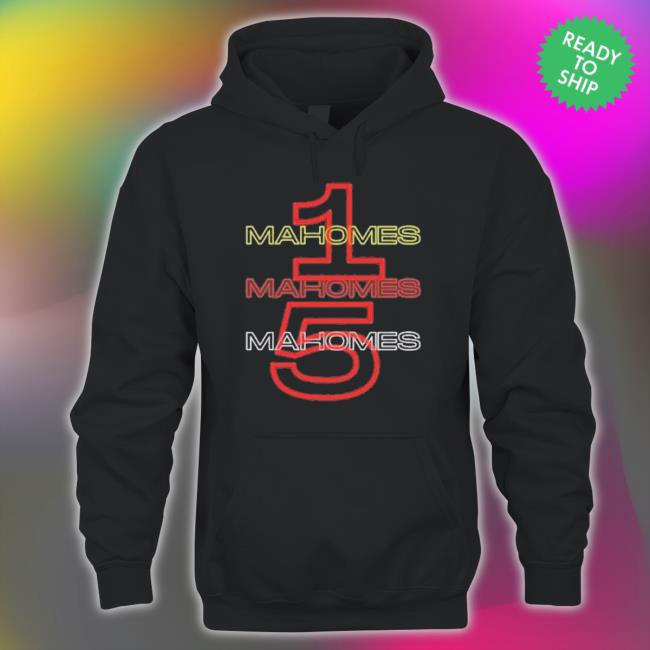 Kansas City Chiefs 15 Champions Mahomes Mahomes Mahomes 2023 Tee