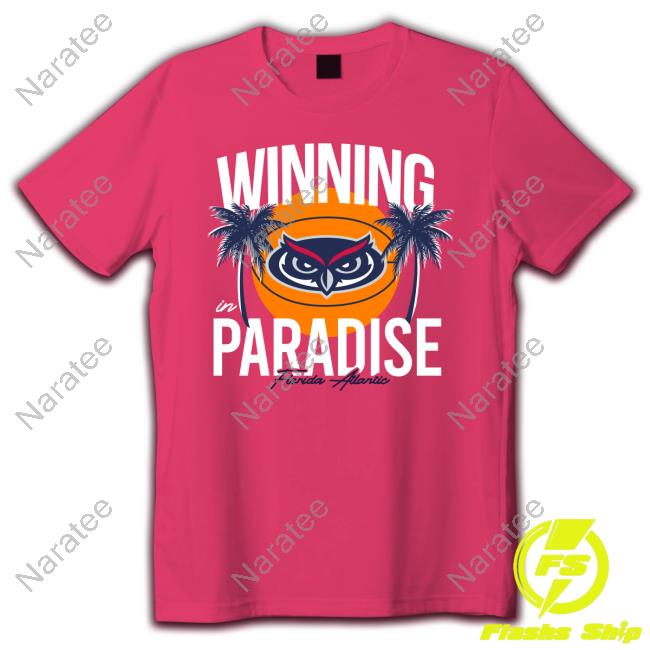Homefield FAU Owls Winning Paradise Long Sleeve T Shirt