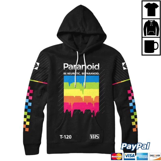 Vaporwave Fashion Paranoid Aop Hoodies 3D All Over Print