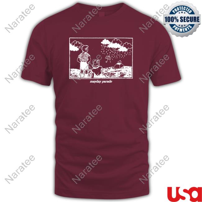 Official Mayday Parade Dreamin' Dark Blue New Shirt